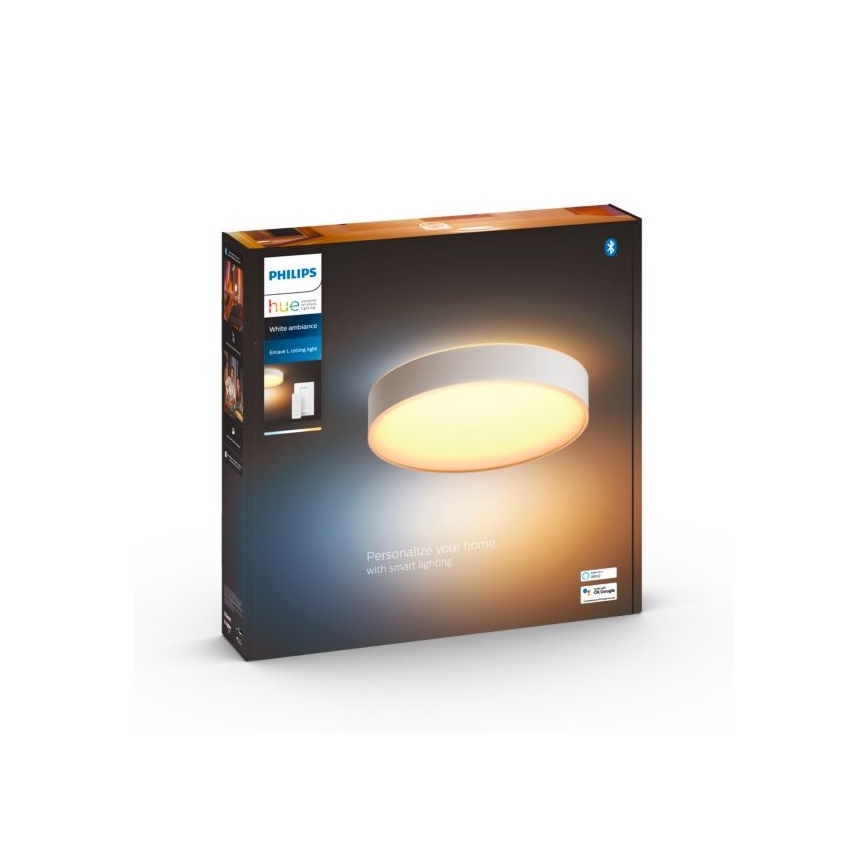 Philips - LED dimmbare Deckenleuchte Hue LED/33,5W/230V 2200-6500K Ø 425 mm Weiß + Fernbedienung