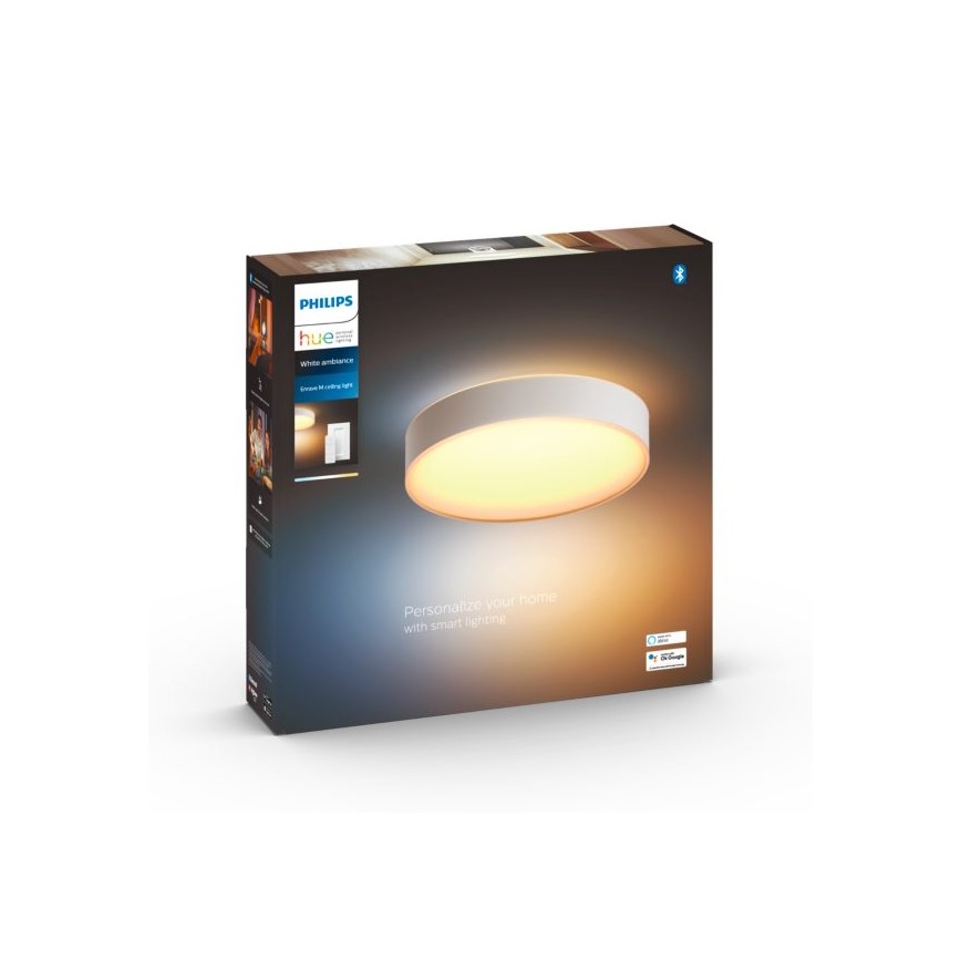 Philips - LED dimmbare Deckenleuchte Hue LED/19,2W/230V 2200-6500K Ø 381 mm weiß + Fernbedienung