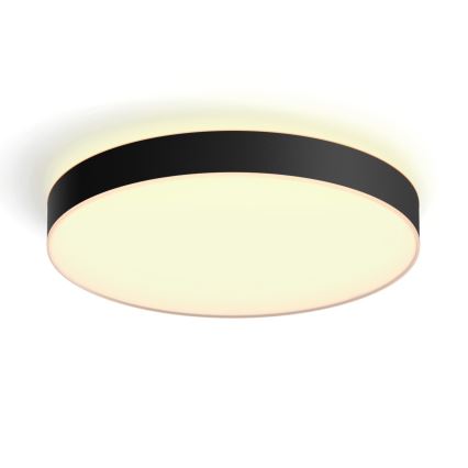 Philips - LED dimmbare Deckenleuchte Hue LED/48W/230V 2200-6500K Ø 551 mm schwarz + Fernbedienung