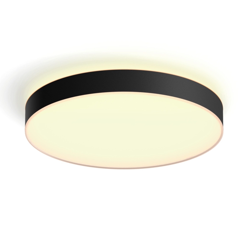 Philips - LED dimmbare Deckenleuchte Hue LED/48W/230V 2200-6500K Ø 551 mm schwarz + Fernbedienung
