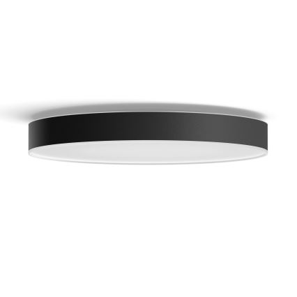 Philips - LED dimmbare Deckenleuchte Hue LED/48W/230V 2200-6500K Ø 551 mm schwarz + Fernbedienung