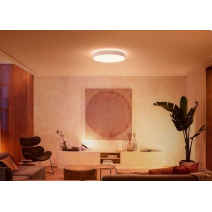 Philips - LED dimmbare Deckenleuchte Hue LED/48W/230V 2200-6500K Ø 551 mm weiß + Fernbedienung
