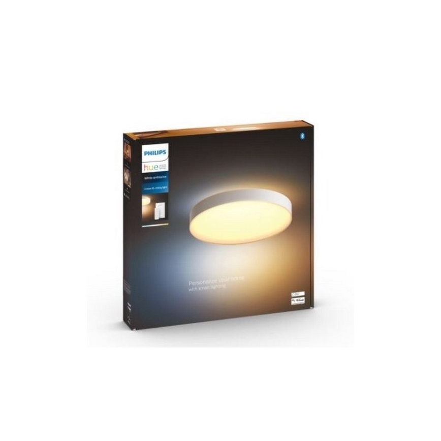 Philips - LED dimmbare Deckenleuchte Hue LED/48W/230V 2200-6500K Ø 551 mm weiß + Fernbedienung