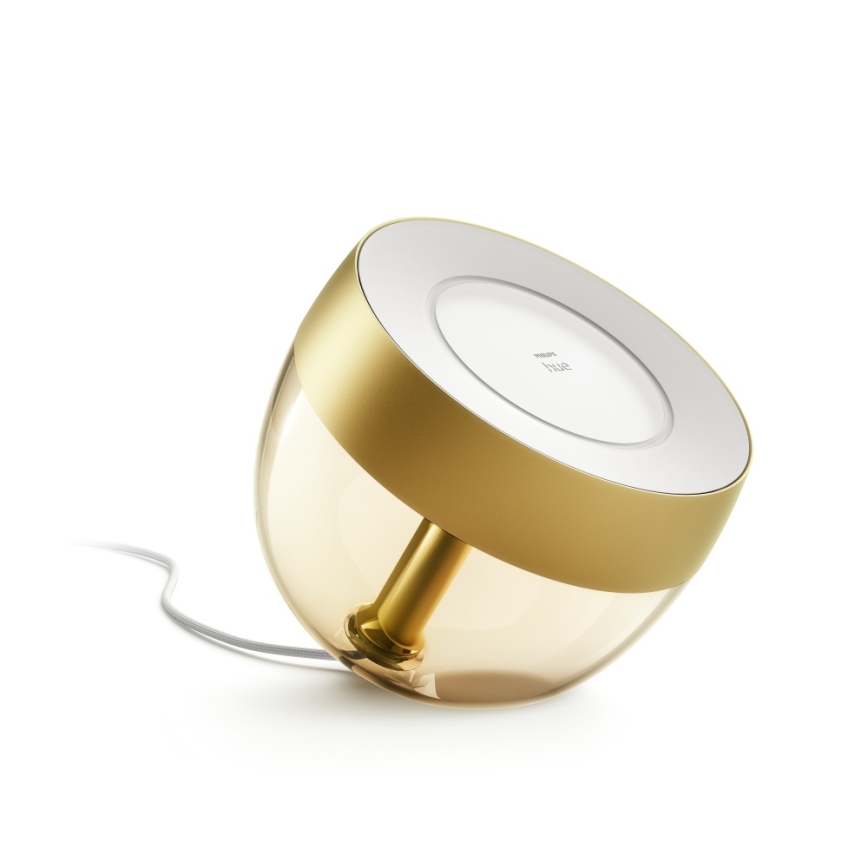Philips - LED RGB dimmbare Tischlampe Hue IRIS LED/8,2W/230V 2000-6500K goldfarben