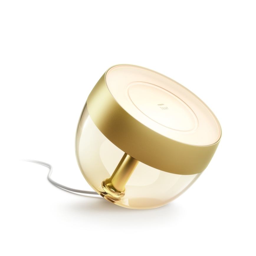 Philips - LED RGB dimmbare Tischlampe Hue IRIS LED/8,2W/230V 2000-6500K goldfarben
