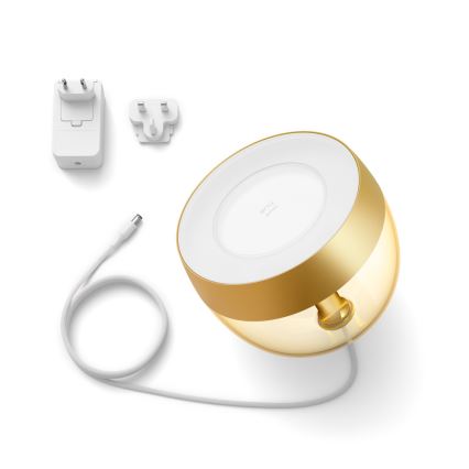Philips - LED RGB dimmbare Tischlampe Hue IRIS LED/8,2W/230V 2000-6500K goldfarben