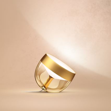 Philips - LED RGB dimmbare Tischlampe Hue IRIS LED/8,2W/230V 2000-6500K goldfarben