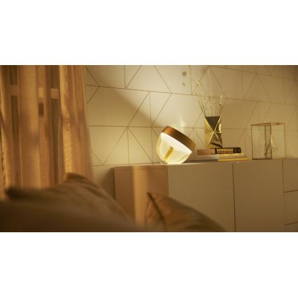 Philips - LED RGB dimmbare Tischlampe Hue IRIS LED/8,2W/230V 2000-6500K goldfarben