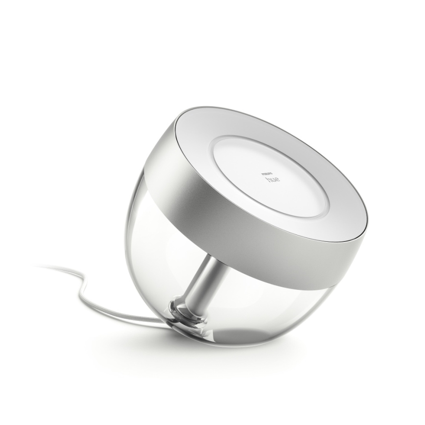 Philips - LED RGB dimmbare Tischlampe Hue IRIS LED/8,2W/230V 2000-6500K silber