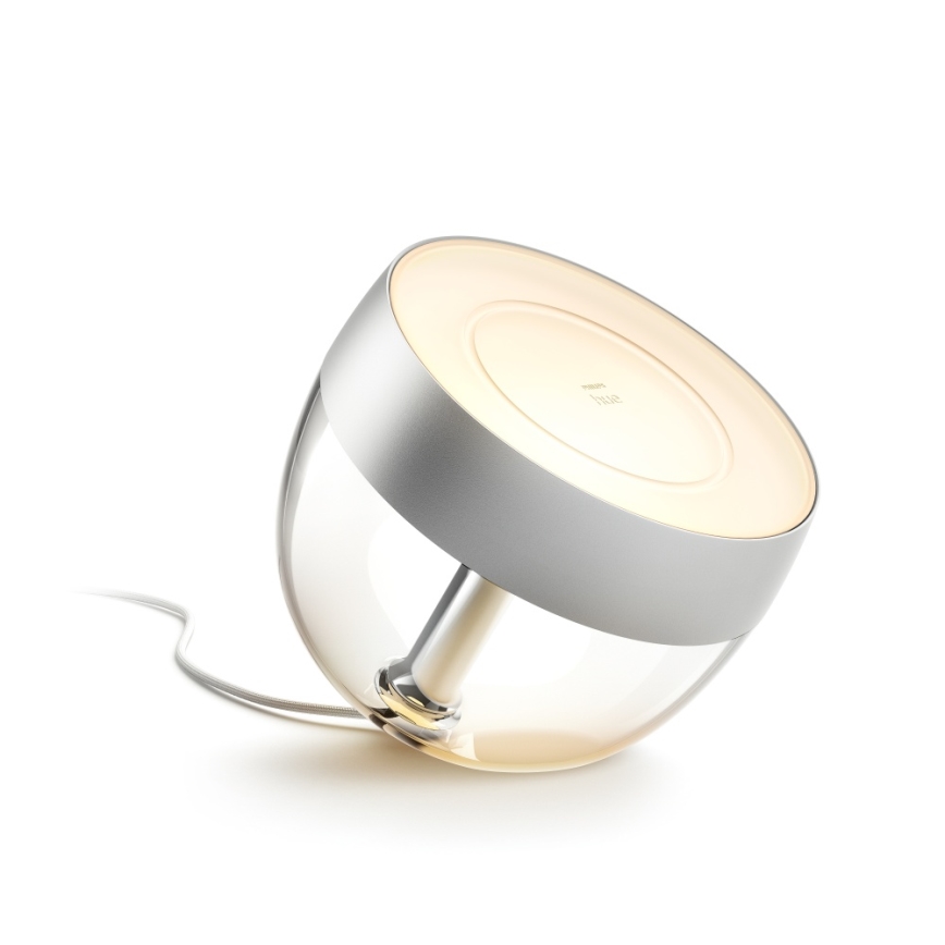 Philips - LED RGB dimmbare Tischlampe Hue IRIS LED/8,2W/230V 2000-6500K silber