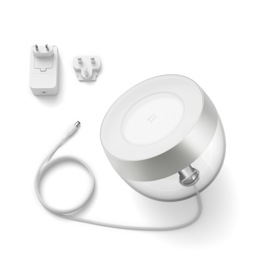 Philips - LED RGB dimmbare Tischlampe Hue IRIS LED/8,2W/230V 2000-6500K silber