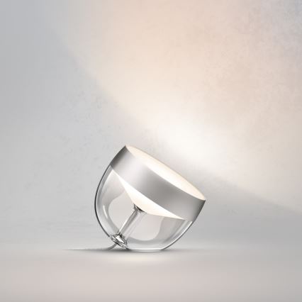 Philips - LED RGB dimmbare Tischlampe Hue IRIS LED/8,2W/230V 2000-6500K silber