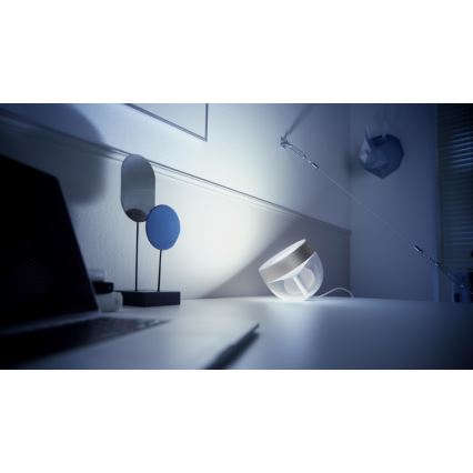Philips - LED RGB dimmbare Tischlampe Hue IRIS LED/8,2W/230V 2000-6500K silber