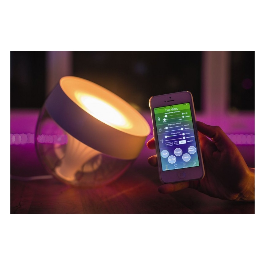 Philips - LED RGB dimmbare Tischlampe Hue IRIS LED/8,2W/230V 2000-6500K weiß