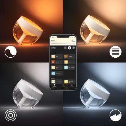 Philips - LED RGB dimmbare Tischlampe Hue IRIS LED/8,2W/230V 2000-6500K weiß