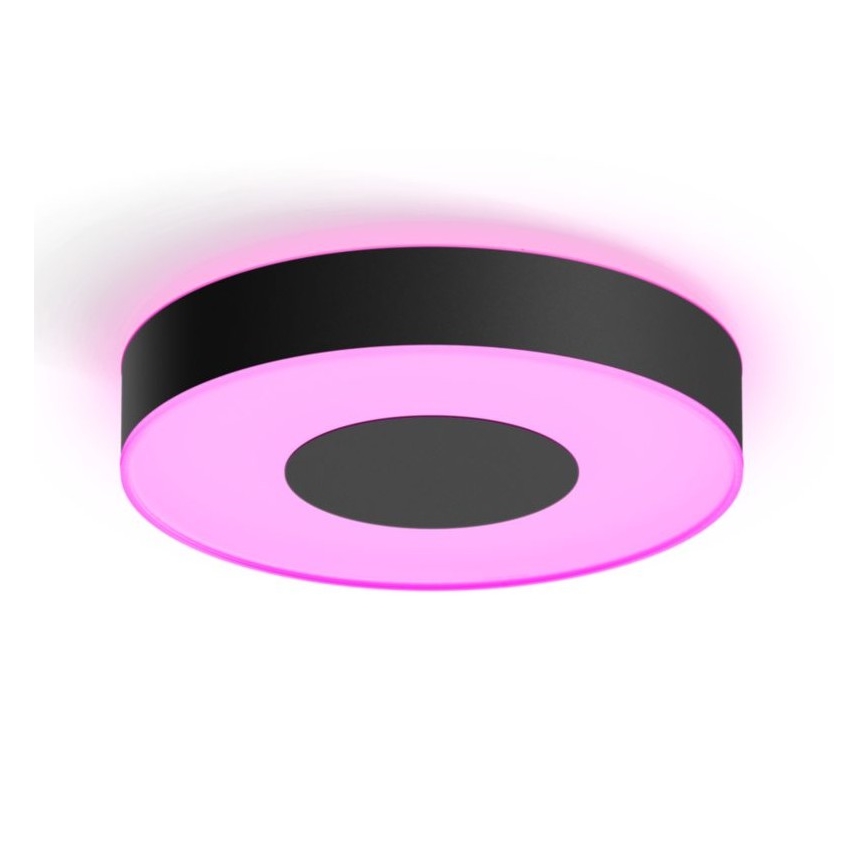 Philips - LED RGB dimmbares Deckenleuchte Hue INFUSE LED/33,5W/230V 2000-6500K Ø 381 mm schwarz