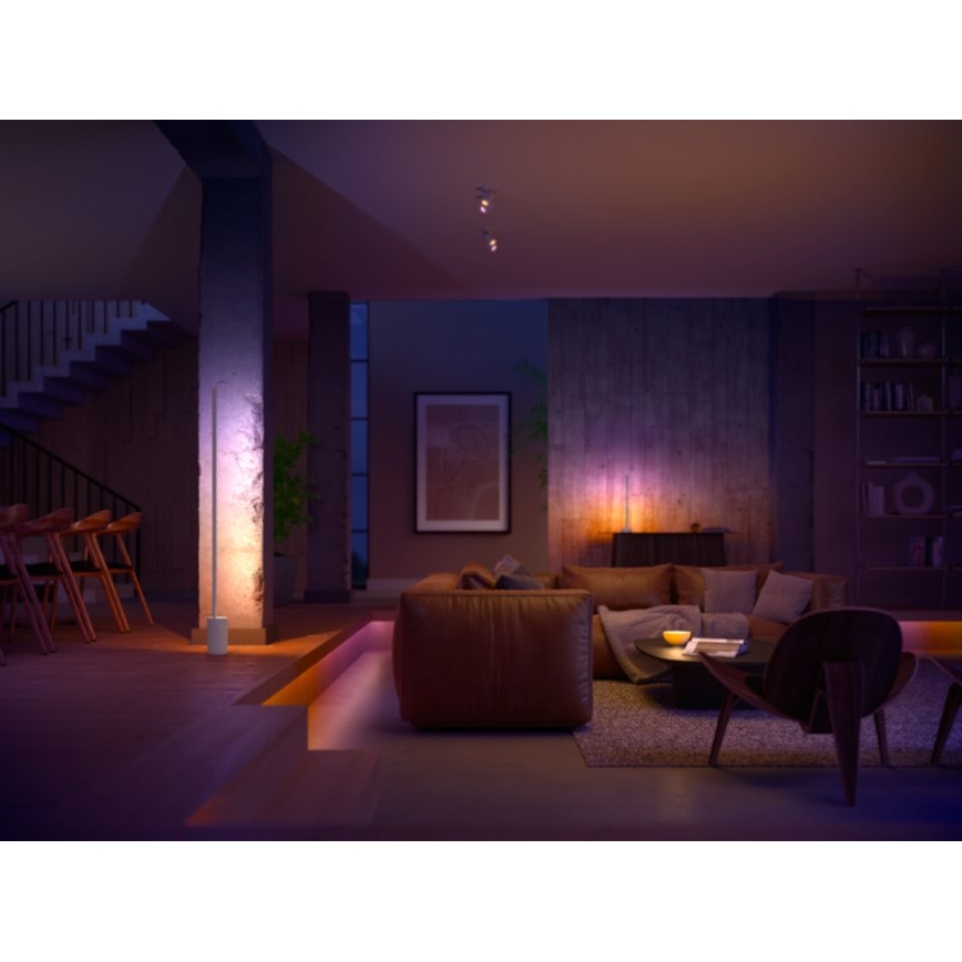 Philips - LED RGBW dimmbare Stehlampe Hue SIGNE LED/29W/230V 2000-6500K weiß