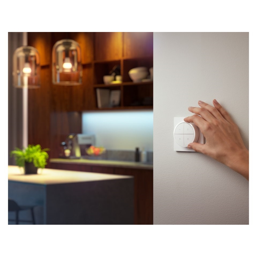 Philips - Fernbedienung mit Schalter Hue TAP 1xCR2032 weiß