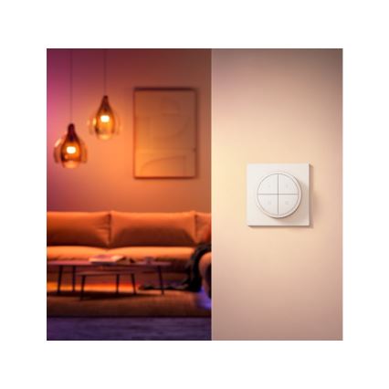Philips - Fernbedienung mit Schalter Hue TAP 1xCR2032 weiß