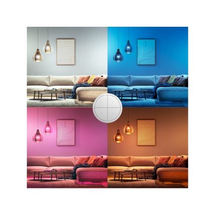 Philips - Fernbedienung mit Schalter Hue TAP 1xCR2032 weiß