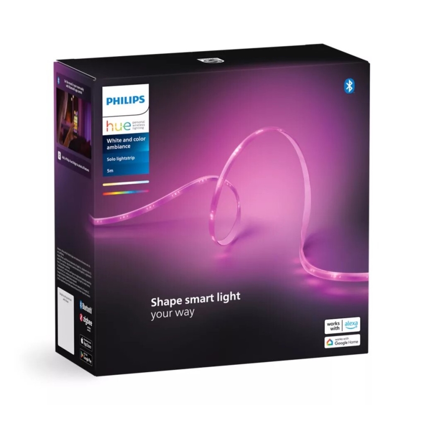 Philips - LED RGBW dimmbarer Streifen Hue WHITE AND COLOR AMBIANCE 5m LED/20W/230V 2000-6500K