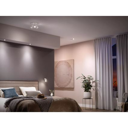 LED-Dimmbar Lampe Philips Hue WHITE AMBIANCE GU10/4,2W/230V 2200-6500K