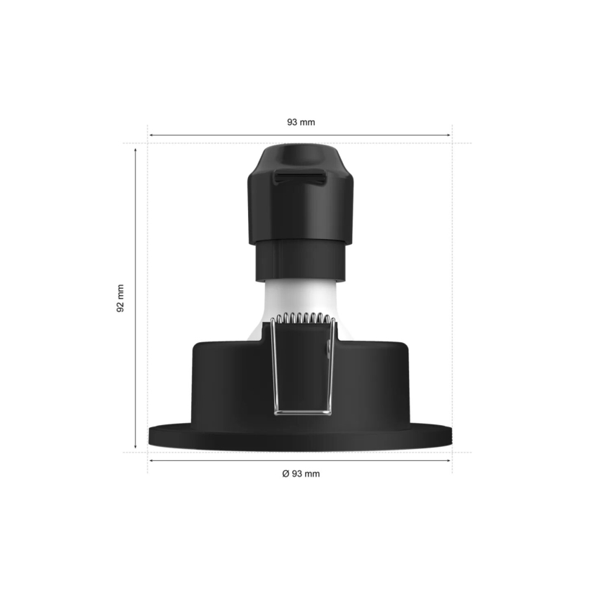 Philips - SET 3x dimmbare LED RGBW Badezimmer-Einbauleuchte Hue XAMENTO 1xGU10/4,2W/230V 2000-6500K IP44