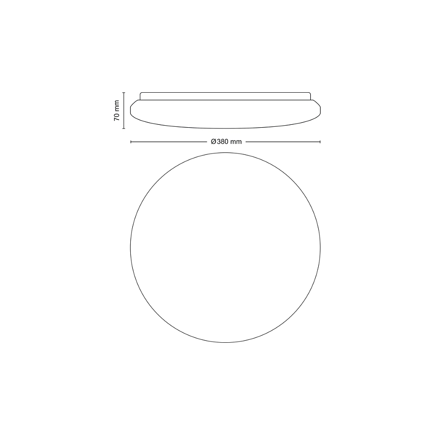 Philips - LED dimmbare Deckenleuchte LED/24W/230V 2700-6500K + Fernbedienung