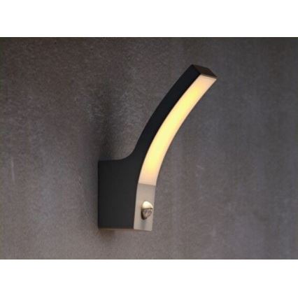Philips - LED Außenwandleuchte mit Sensor LED/12W/230V 2700K IP44