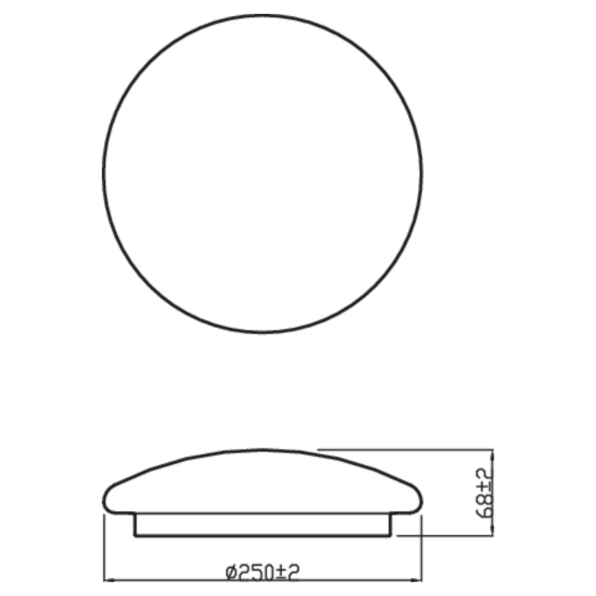 Philips - LED-Deckenleuchte MOIRE CL200 LED/10W/230V