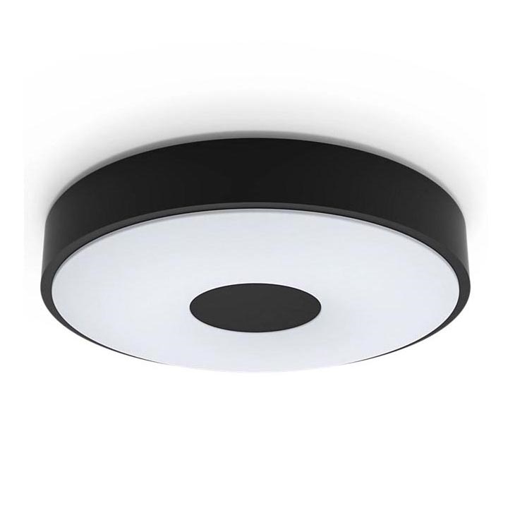 Philips - LED dimmbare Deckenleuchte COINER SCENE SWITCH LED/24W/230V 2700K schwarz