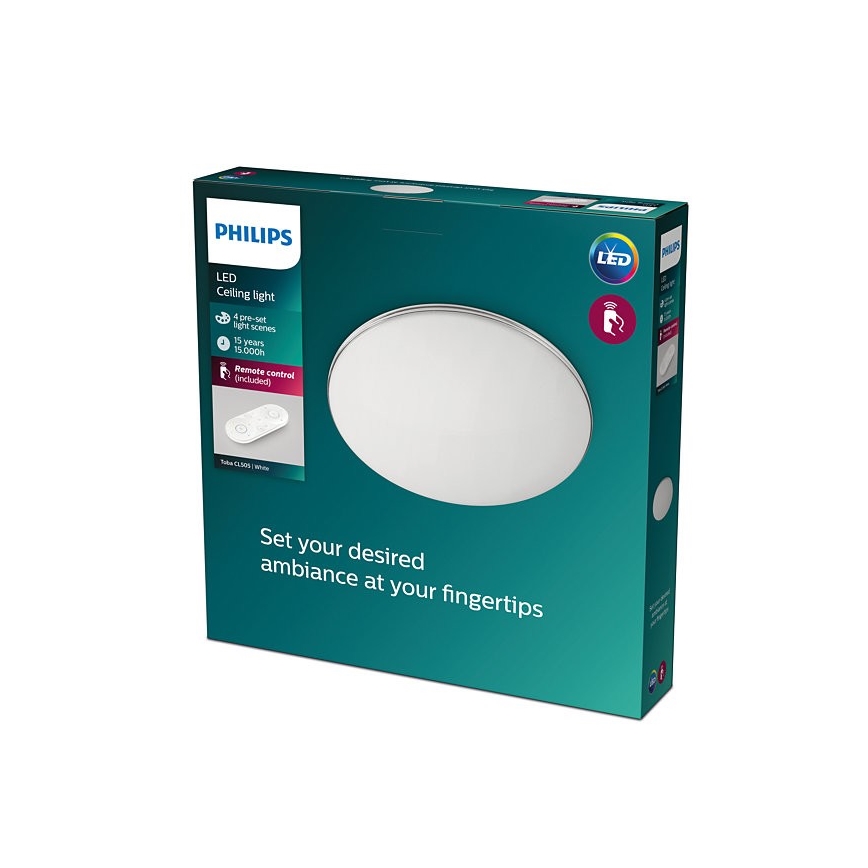 Philips - LED Dimmbare Deckenleuchte LED/23W/230V 2700-6500K + FB