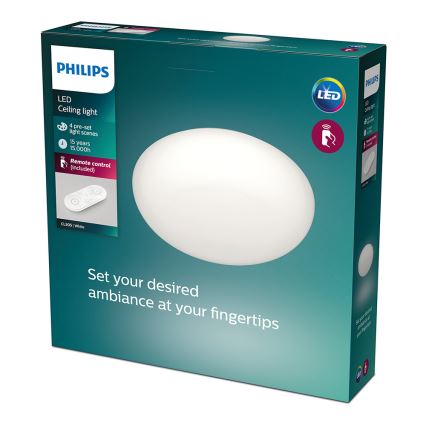 Philips - LED dimmbare Deckenleuchte 1xLED/23W/230V mit Fernbedienung