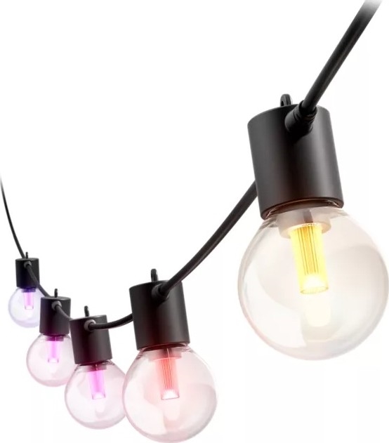 Philips - LED RGBW dimmbar Außen-Lichterkette Hue FESTAVIA 20xLED 14m IP65