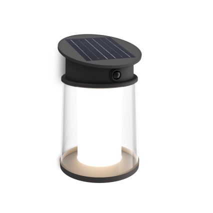 Philips - LED Solar-Wandleuchte mit Bewegungs- und Dämmerungssensor JUDA LED/3,2W/3,7V 2600 mAh 4000K IP44