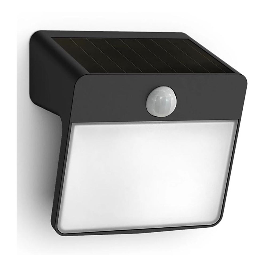 Philips - LED Solar-Wandleuchte mit Bewegungs- und Dämmerungssensor YARIXA LED/2,2W/3,7V 600 mAh IP44