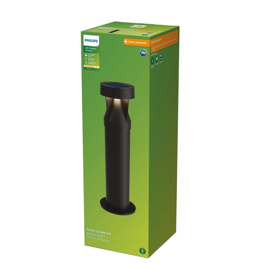 Philips - LED-Solarleuchte AVERY LED/1,8W/3,7V 2600 mAh 2700K IP44