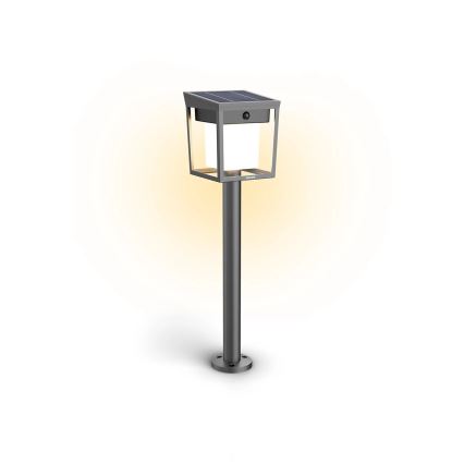 Philips - LED-Solarleuchte mit Sensor BLAISE LED/1,5W/3,7V 2600 mAh 3000K IP44