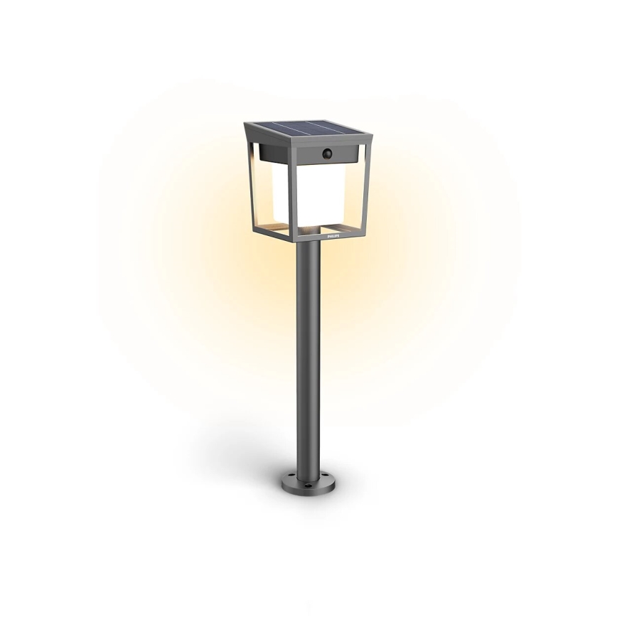 Philips - LED-Solarleuchte mit Sensor BLAISE LED/1,5W/3,7V 2600 mAh 3000K IP44