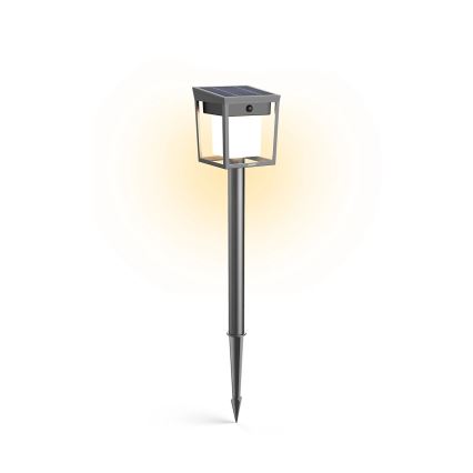 Philips - LED-Solarleuchte mit Sensor BLAISE LED/1,5W/3,7V 2600 mAh 3000K IP44