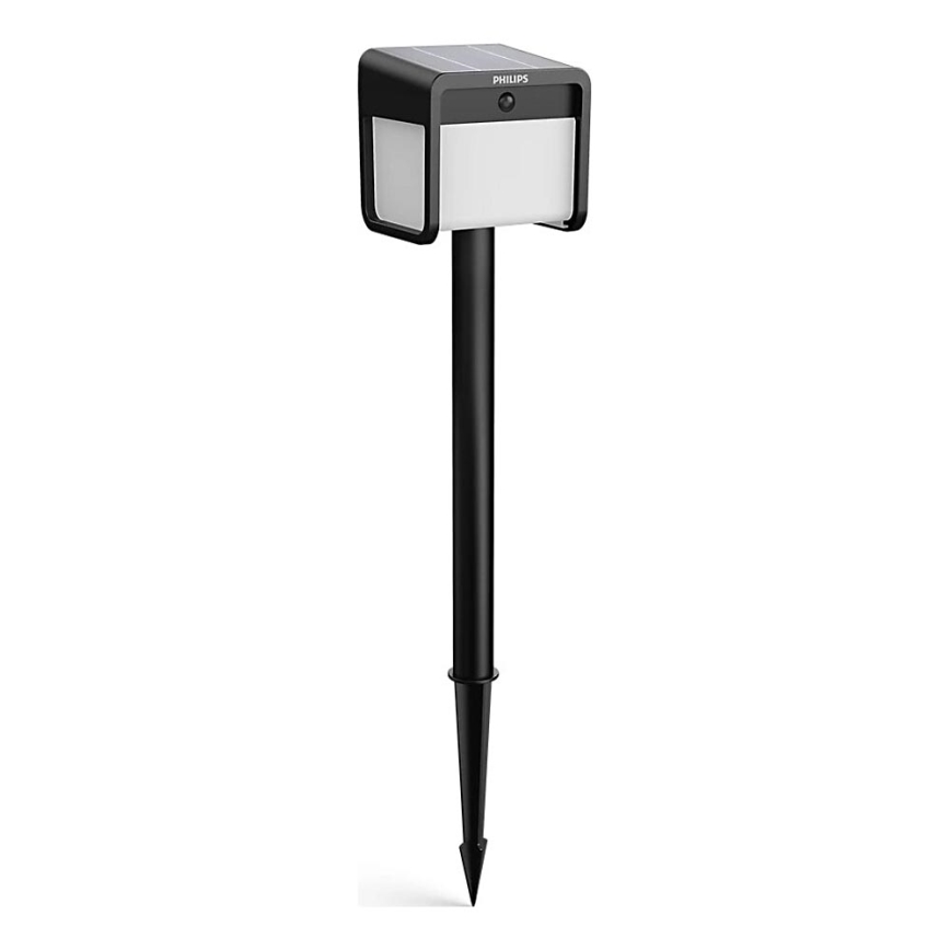 Philips - LED-Solarleuchte mit Sensor EZRA LED/1,8W/3,7V 2600 mAh 3000K IP44