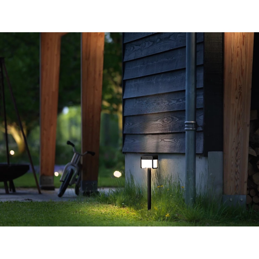 Philips - LED-Solarleuchte mit Sensor EZRA LED/1,8W/3,7V 2600 mAh 3000K IP44