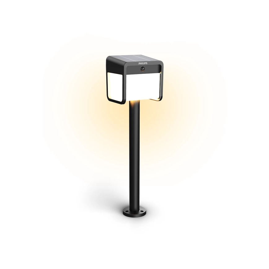 Philips - LED-Solarleuchte mit Sensor EZRA LED/1,8W/3,7V 2600 mAh 3000K IP44