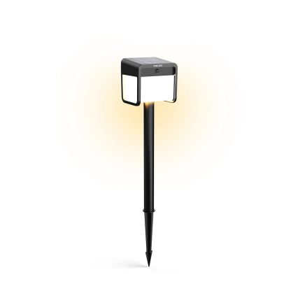Philips - LED-Solarleuchte mit Sensor EZRA LED/1,8W/3,7V 2600 mAh 3000K IP44