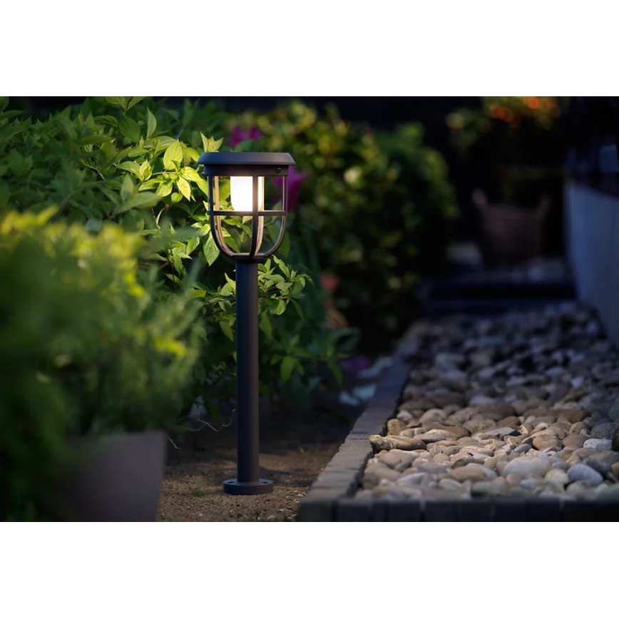 Philips - LED Solarleuchte mit Bewegungs- und Dämmerungssensor RADII LED/1,3W/3,7V 2000 mAh 3000K IP44