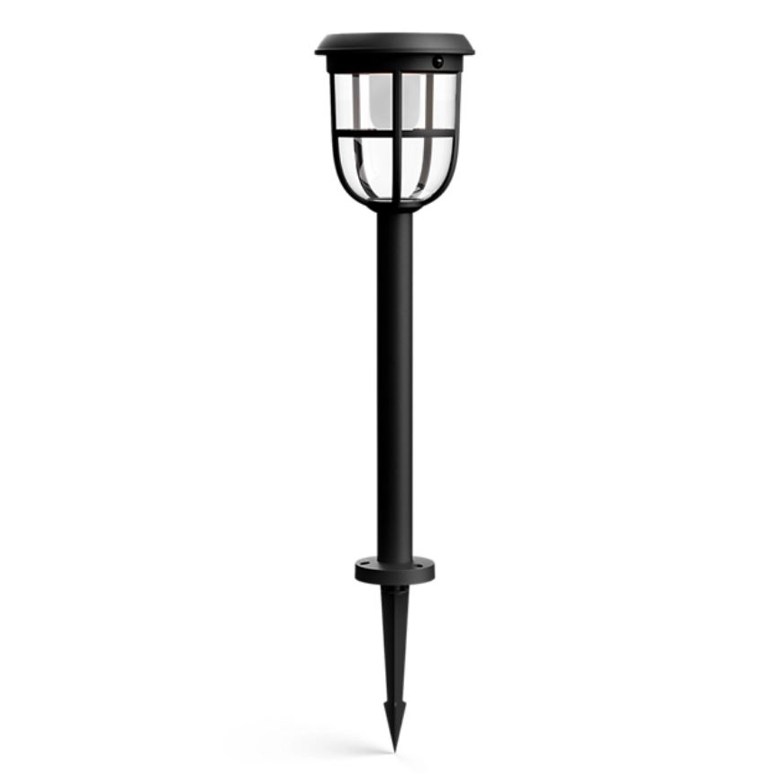 Philips - LED Solarleuchte mit Bewegungs- und Dämmerungssensor RADII LED/1,3W/3,7V 2000 mAh 3000K IP44