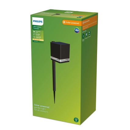 Philips - LED-Solarleuchte VIRONA LED/1,8W/3,7V 2600 mAh 2700K IP44