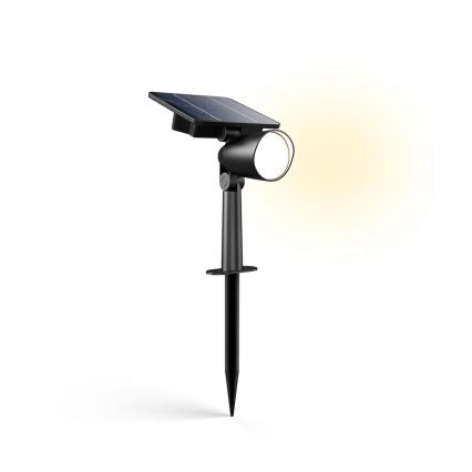Philips - LED-Solarstrahler ASHLYN LED/1,4W/3,7V 2600 mAh 2700K IP44