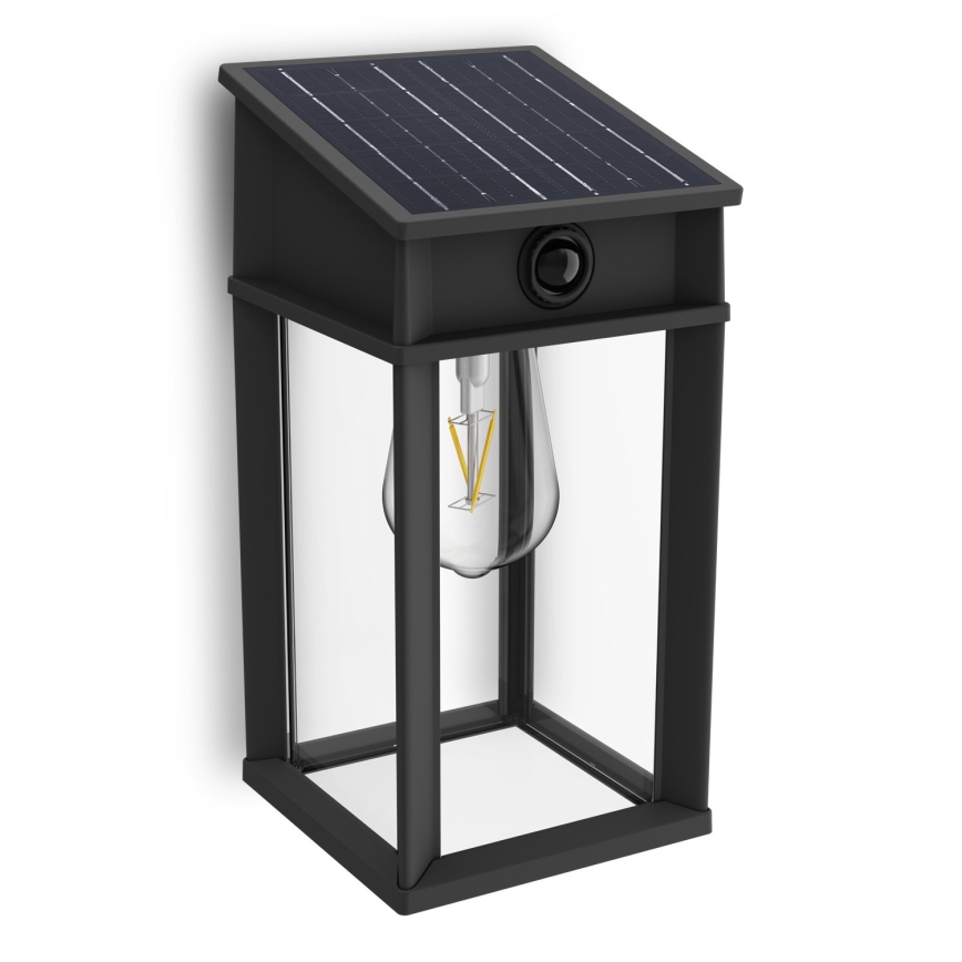 Philips - LED-Solarwandleuchte mit Sensor GERI LED/3,2W/3,7V 2600 mAh 4000K IP44