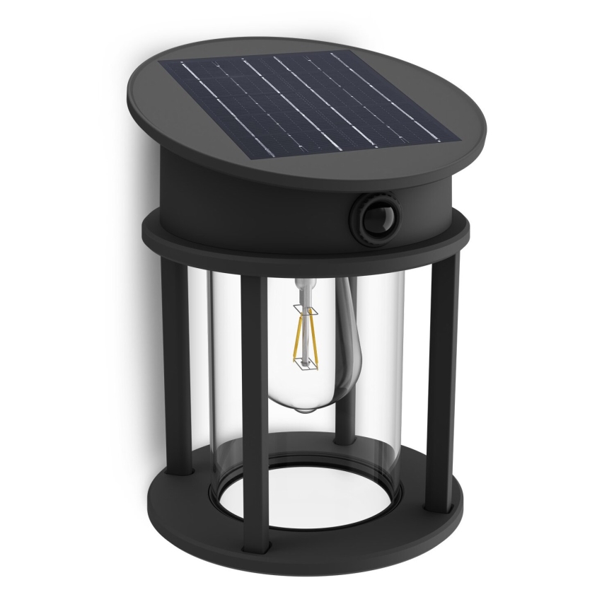 Philips - LED-Solarwandleuchte mit Sensor GERI LED/3,2W/3,7V 2600 mAh 4000K IP44